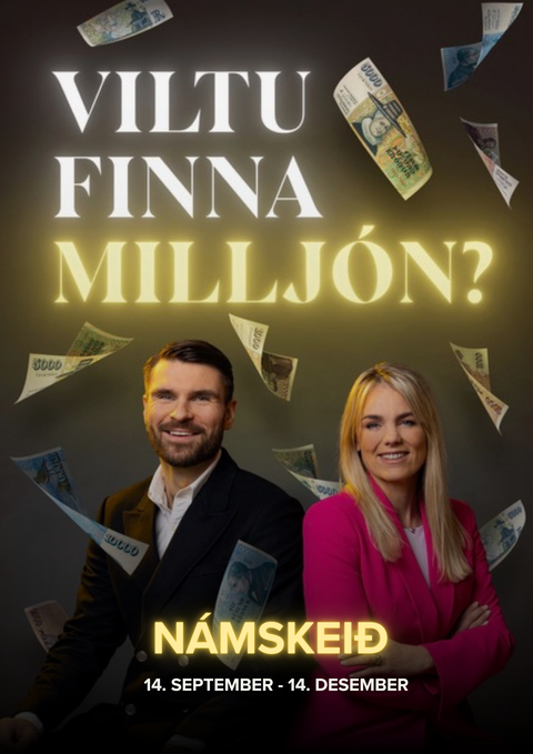 NÁMSKEIÐ - Viltu Finna Milljón?
