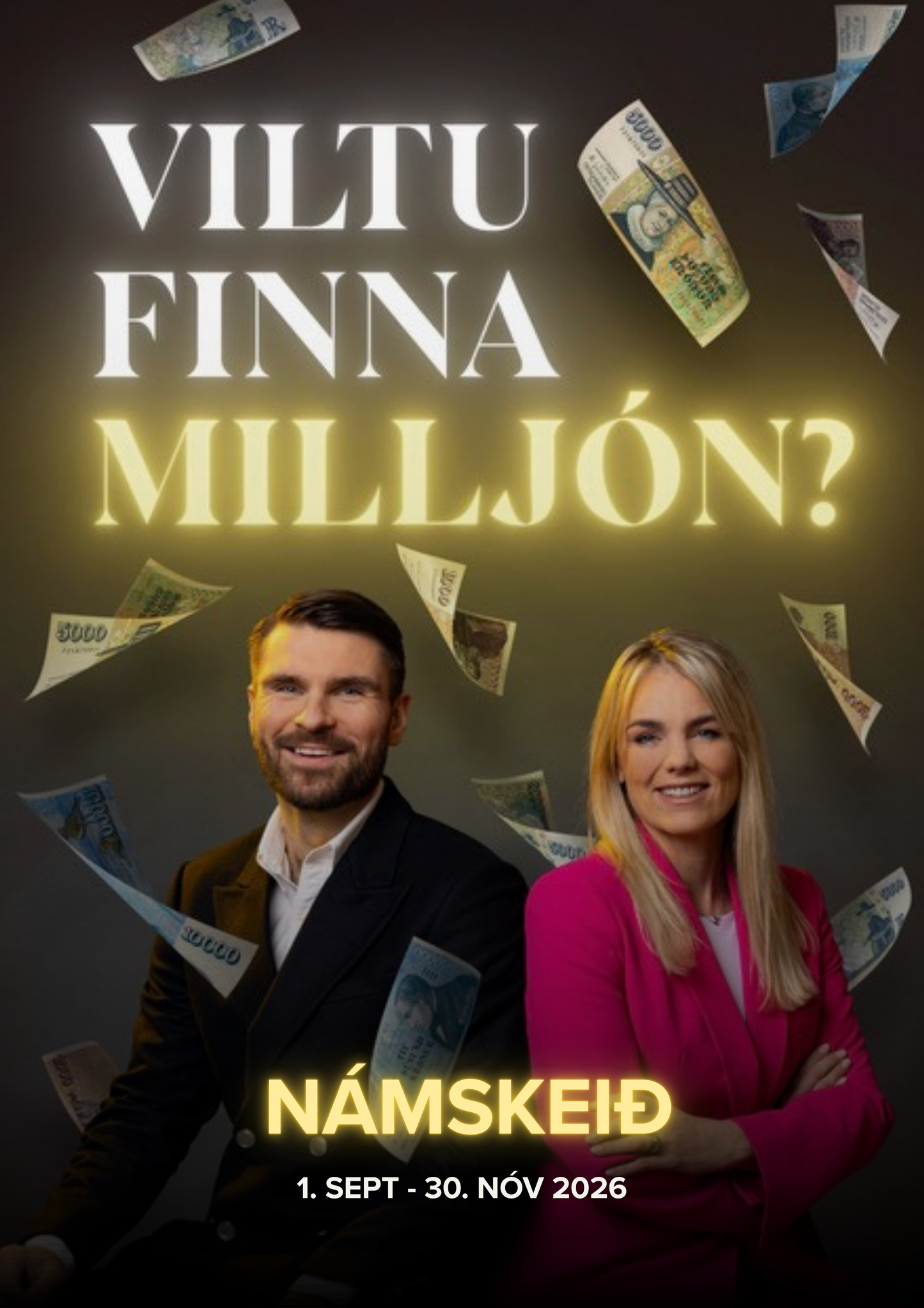 NÁMSKEIÐ - Viltu Finna Milljón?